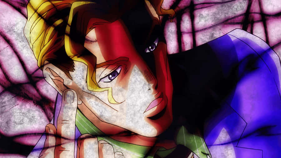 Menacing Kira Yoshikage Standing With Confidence Wallpaper