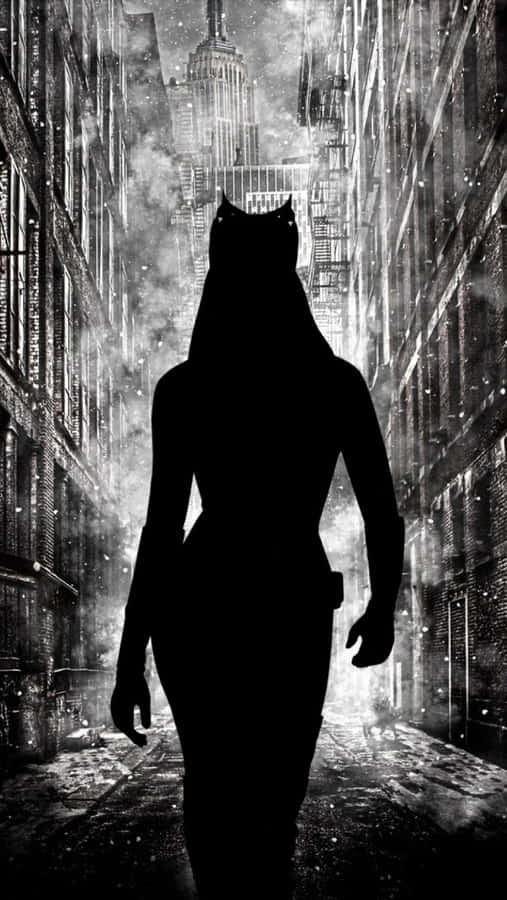 Menacing Shadow Of A Woman Wallpaper