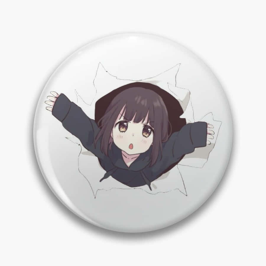 Menhera Chan In Her Stylish And Cute Outfit Wallpaper