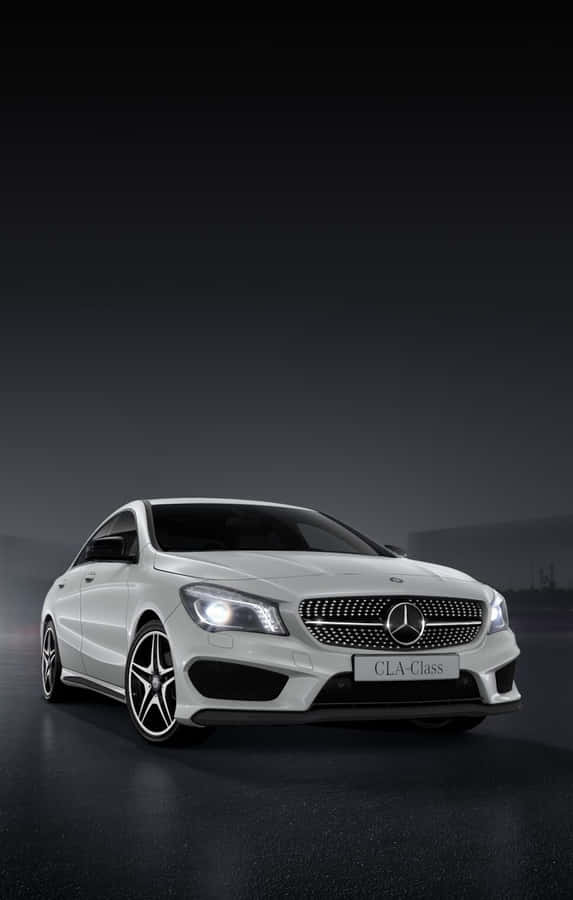 Mercedes Benz Cla-class In An Urban Setting Wallpaper