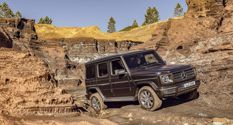 Mercedes G Wagon Off Road Adventure Wallpaper