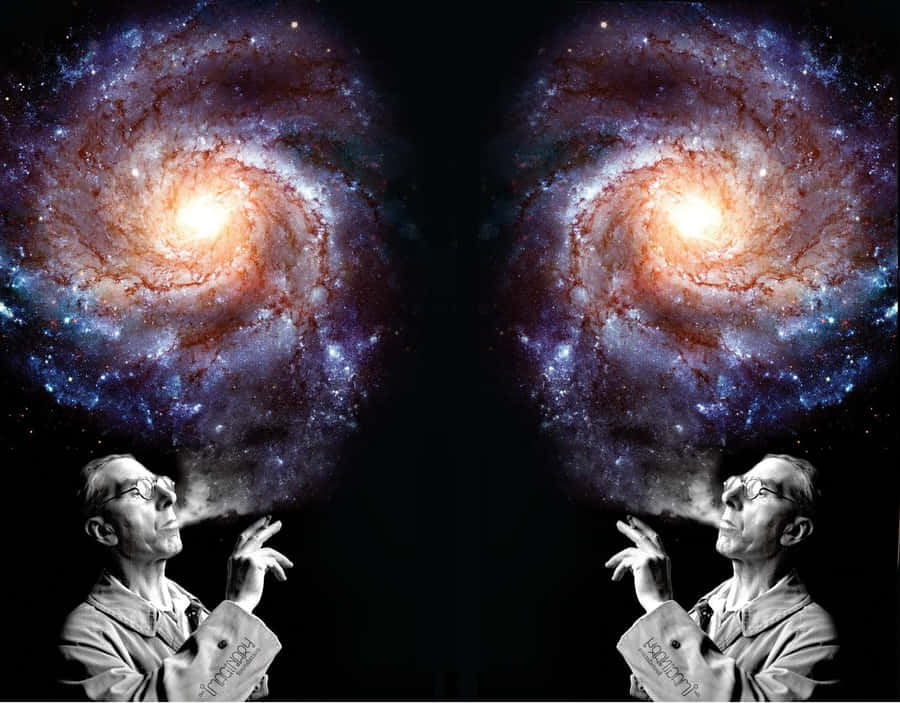 Mesmerizing Galactic Voyage Wallpaper