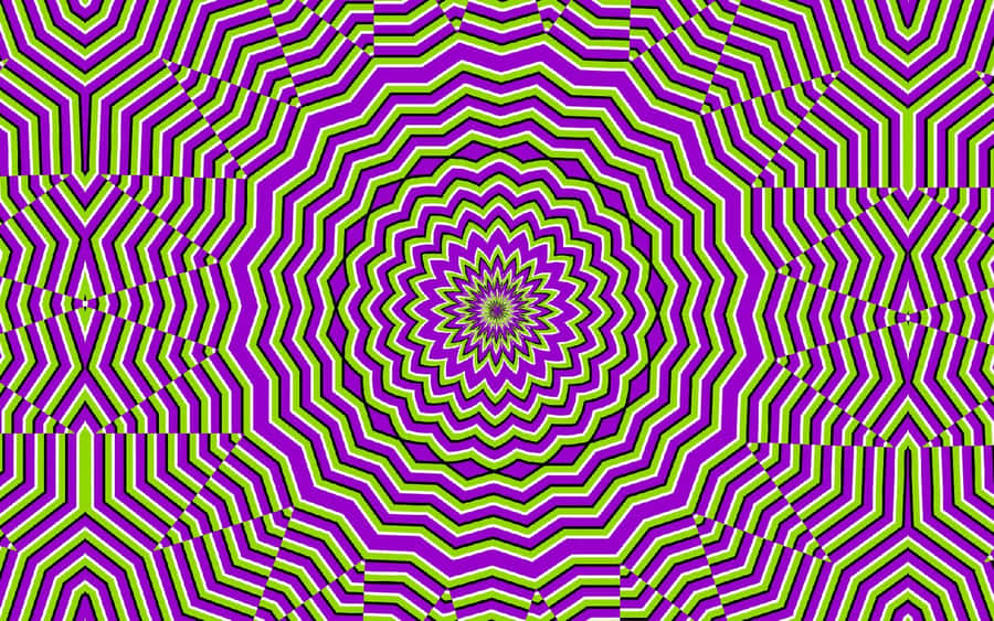 Mesmerizing Optical Illusion Art Wallpaper