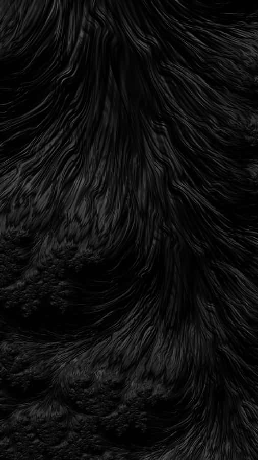 Mesmerizing Smoke Pattern On A Black Background Wallpaper