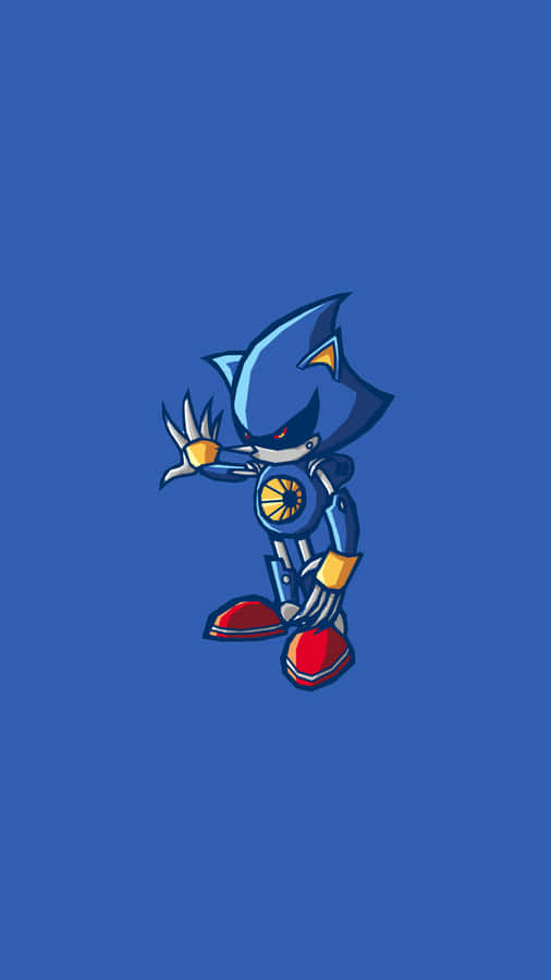 Metal Sonic Pose Sonic Battle Wallpaper