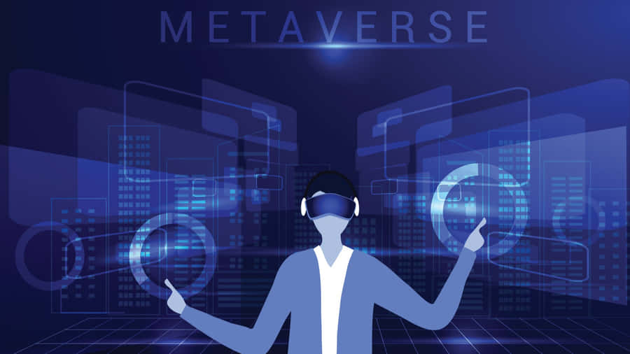 Metaverse Virtual Reality Experience Wallpaper