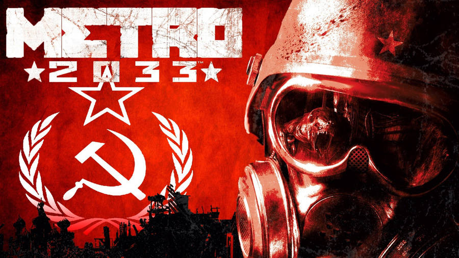 Metro 2033 Soviet Union Flag Wallpaper