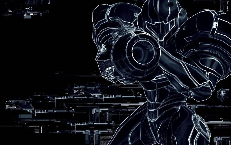Metroid Negative Wallpaper