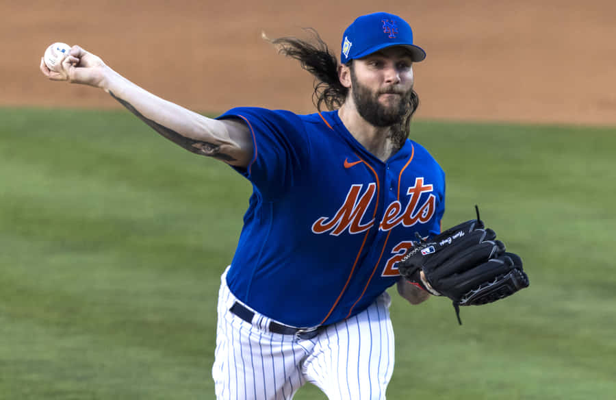 Mets Pitcher In Action.jpg Wallpaper