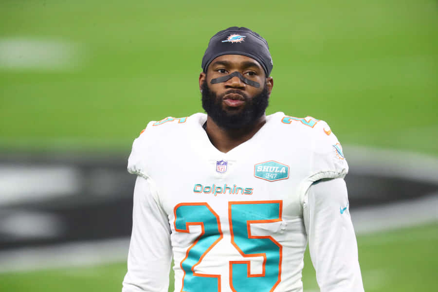 Miami Dolphins 25 Xavien Howard Wallpaper