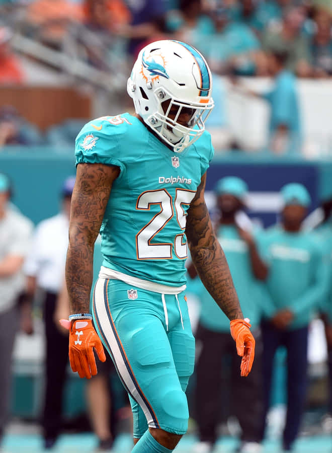 Miami Dolphins Gear Xavien Howard Wallpaper