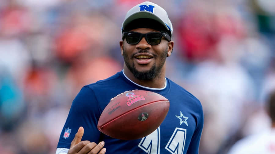 Micah Parsons In Action Wallpaper