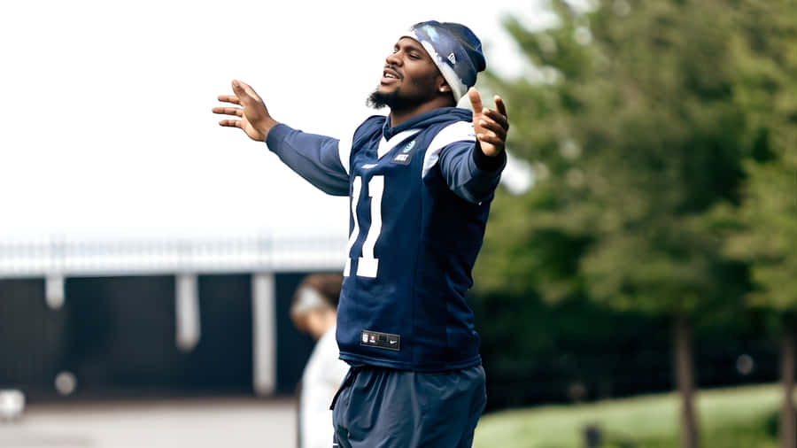 Micah Parsons Training Session Wallpaper