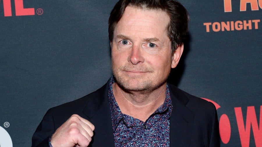 Michael J Fox Watching The Sunset Wallpaper