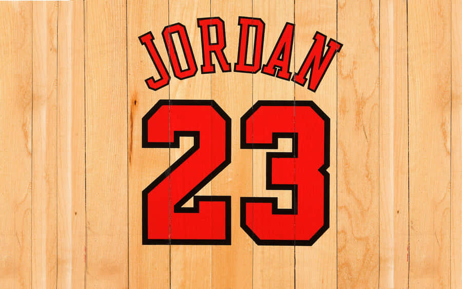 Michael Jordan's Iconic #23 Jersey Wallpaper