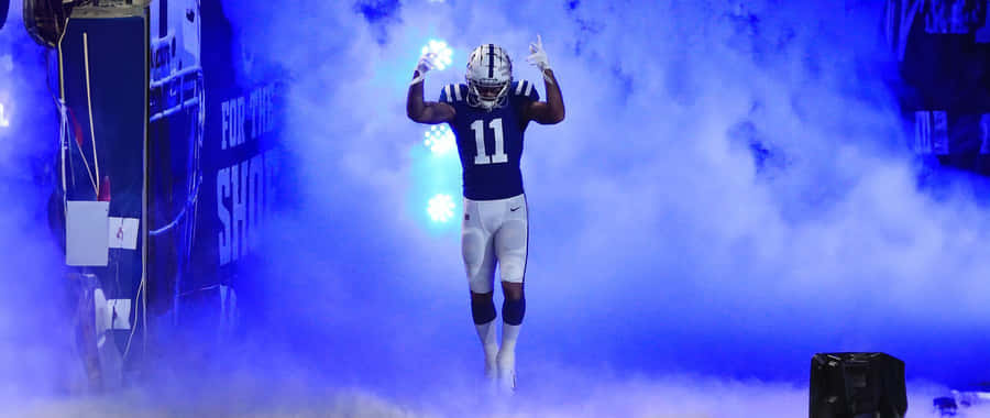 Michael Pittman Jr Entrance Dynamic Lighting Wallpaper