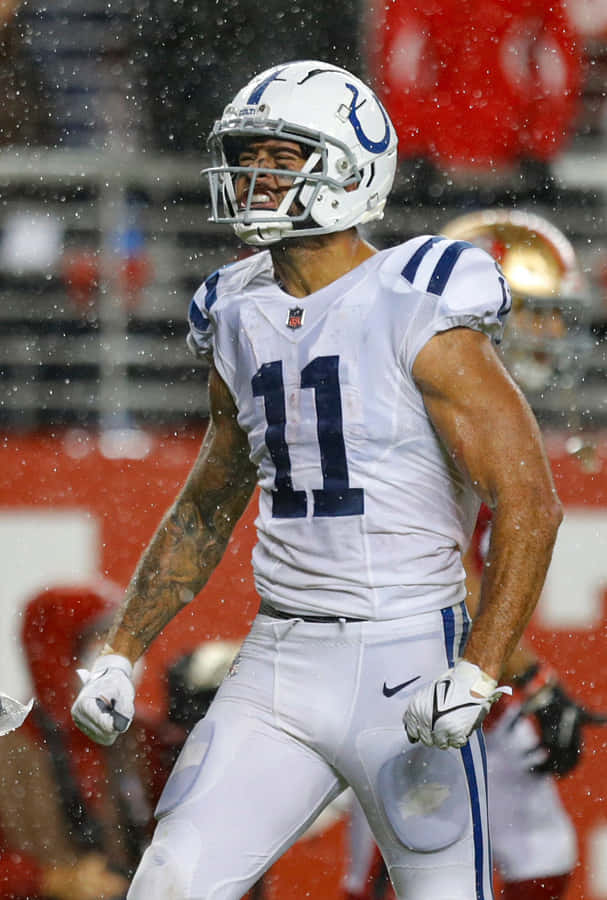 Michael Pittman Jr Rain Game Wallpaper