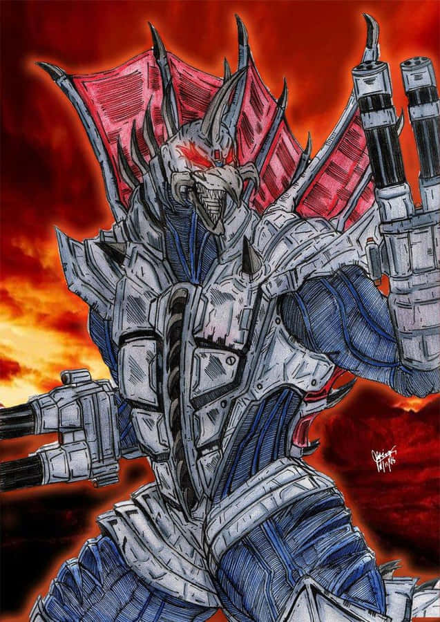 Mighty Gigan Unleashed Wallpaper