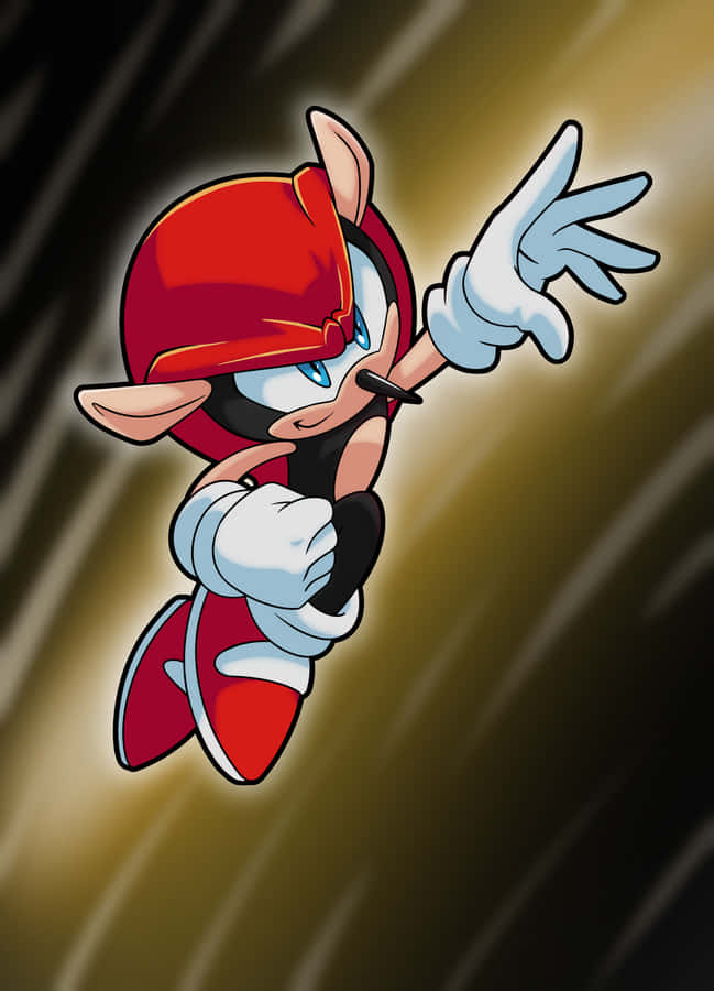 Mighty The Armadillo In Action Wallpaper