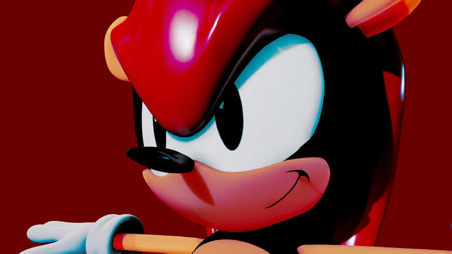 Mighty The Armadillo In Action On A High-quality Wallpaper Wallpaper