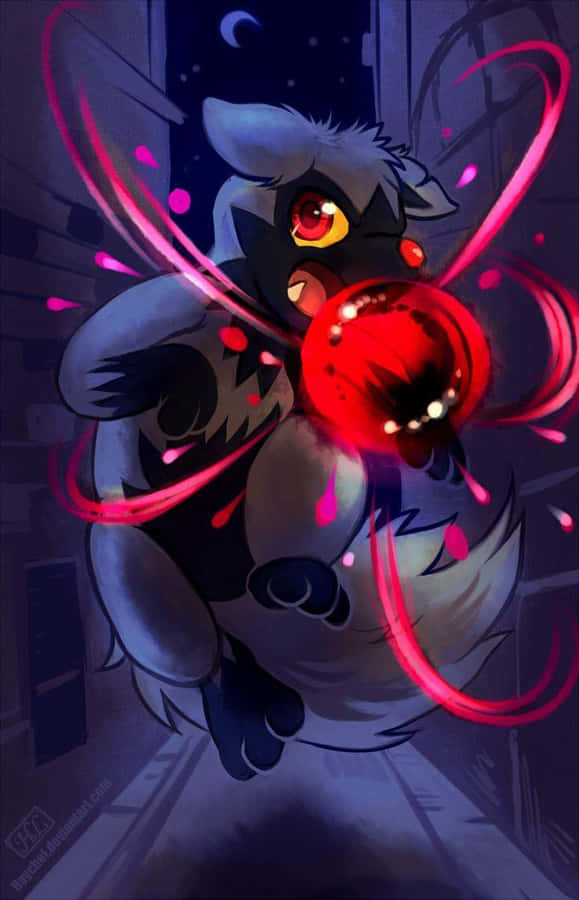 Mightyena Pokemon Artwork Wallpaper