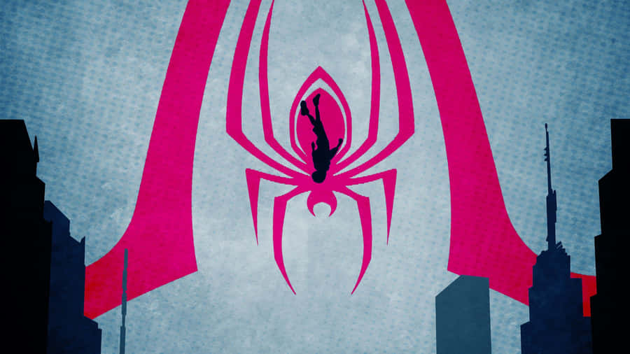 Miles Morales Spider Symbol4 K Wallpaper