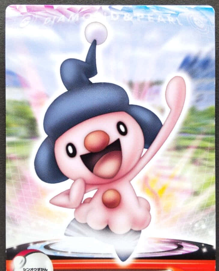 Mime Jr. In Pokémon Diamond And Pearl Wallpaper