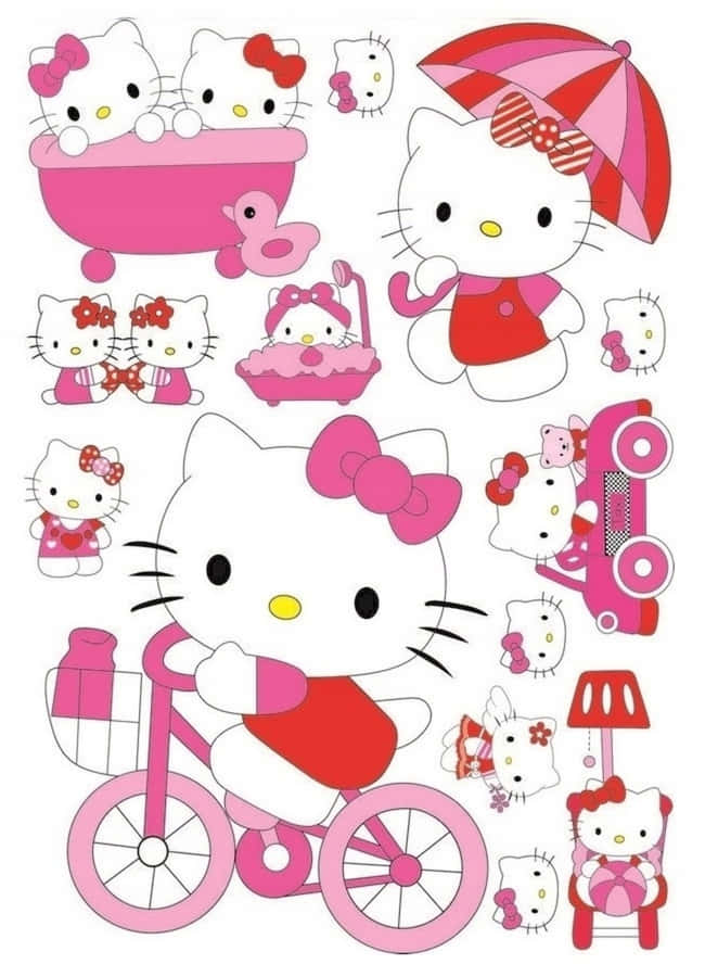 Mimmy White In A Whimsical Wonderland Wallpaper