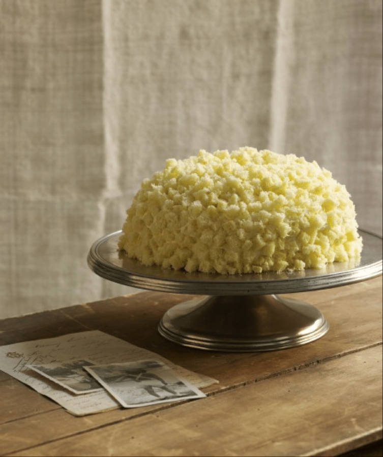 Mimosa Flower Cake Wallpaper