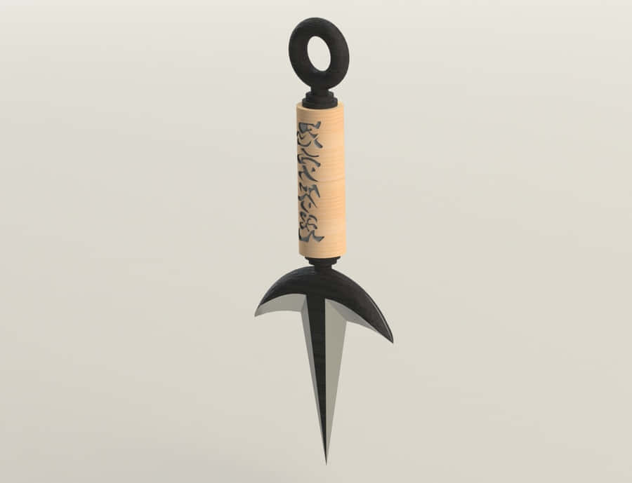 Minato Kunai Weapon3 D Render Wallpaper