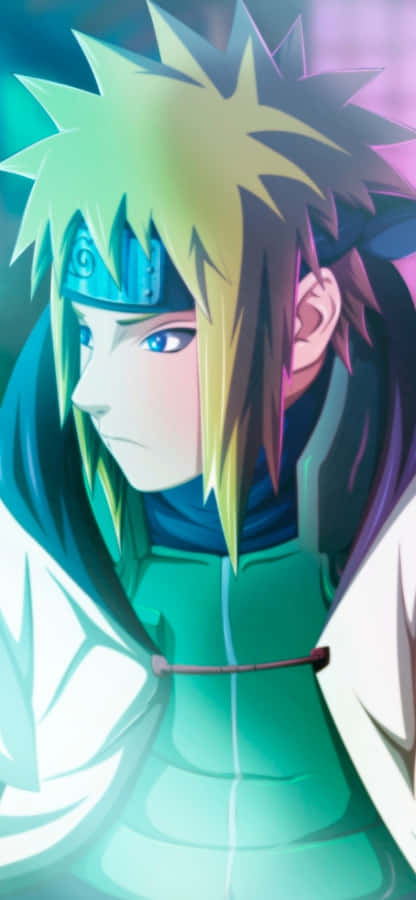 Minato Namikaze Fourth Hokage Portrait Wallpaper
