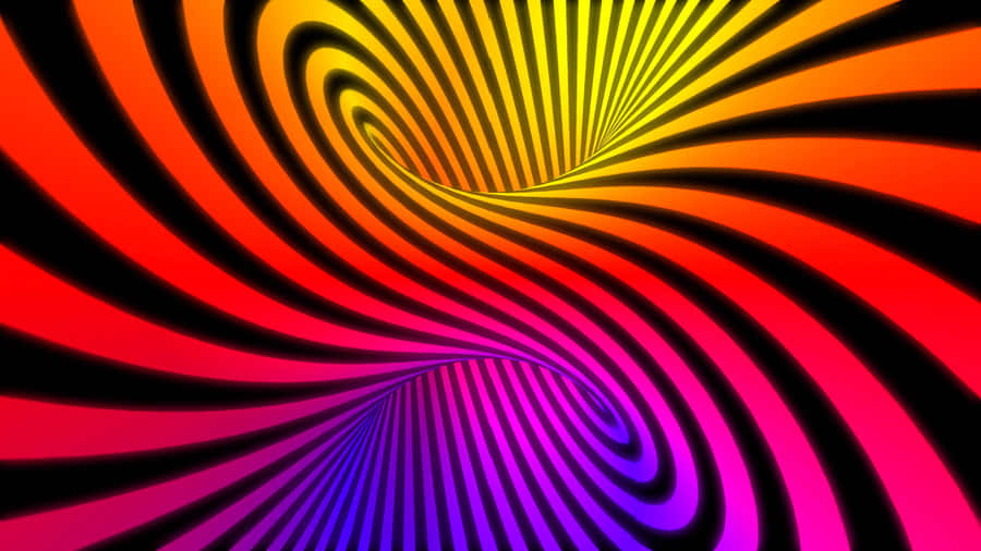 Mind-bending Psychedelic Art Piece Wallpaper