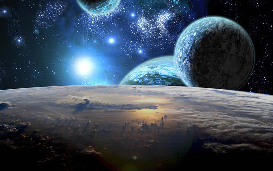 Mind-blowing Universe Exploration Wallpaper