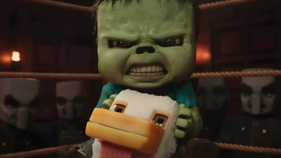 Minecraft Chicken Jockey Animation Wallpaper