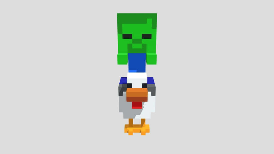 Minecraft Chicken Jockey Guide Wallpaper