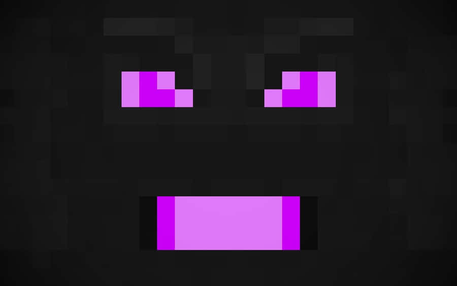 Minecraft Ender Dragon Eyes And Mouth Wallpaper