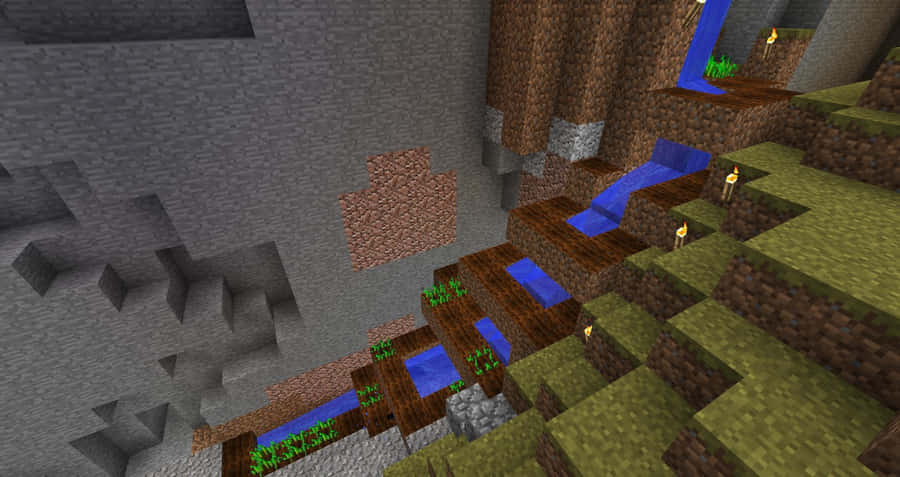 Minecraft Farming - Nurturing Your Own Pixelated World Wallpaper