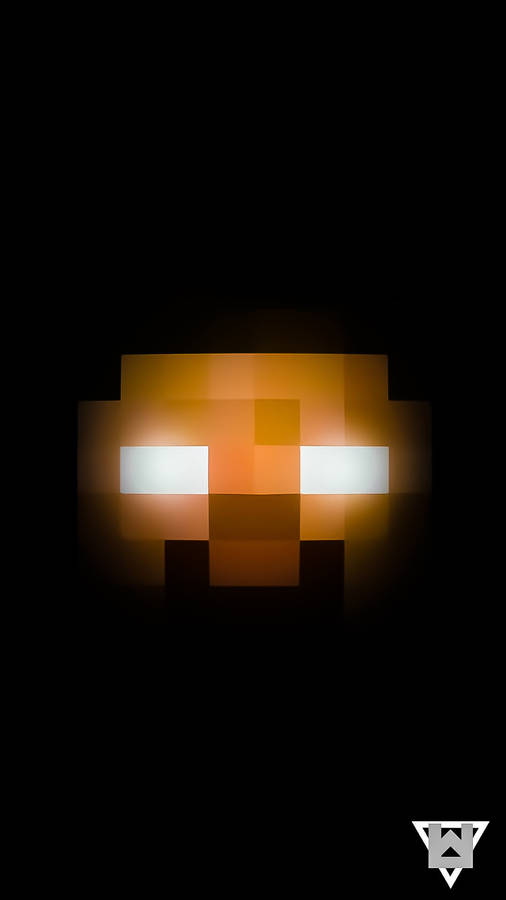 Minecraft Herobrine Zoomed Face Wallpaper