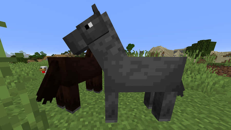 Minecraft Horses 1920 X 1080 Wallpaper Wallpaper
