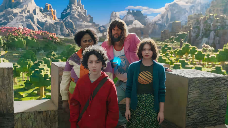 Minecraft Movie Adventure Wallpaper