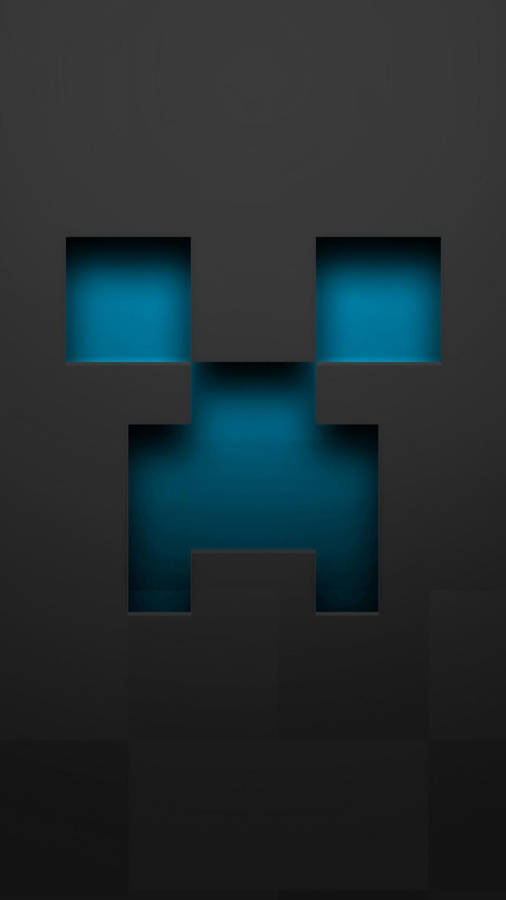 Minecraft Phone Minimalist Face Creature Wallpaper