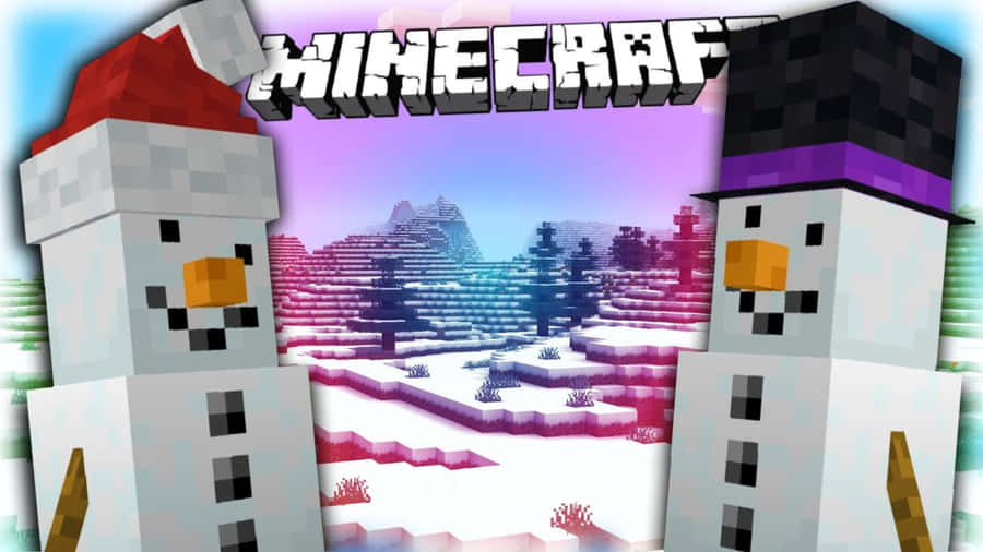 Minecraft Snow Golem 1920 X 1080 Wallpaper Wallpaper