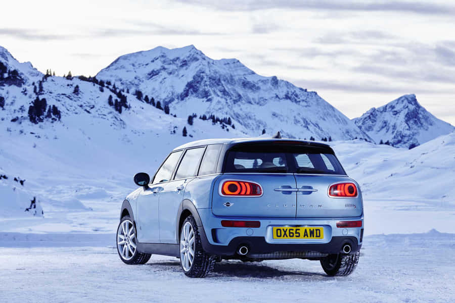 Mini Cooper S Clubman All4 On A Scenic Road Wallpaper