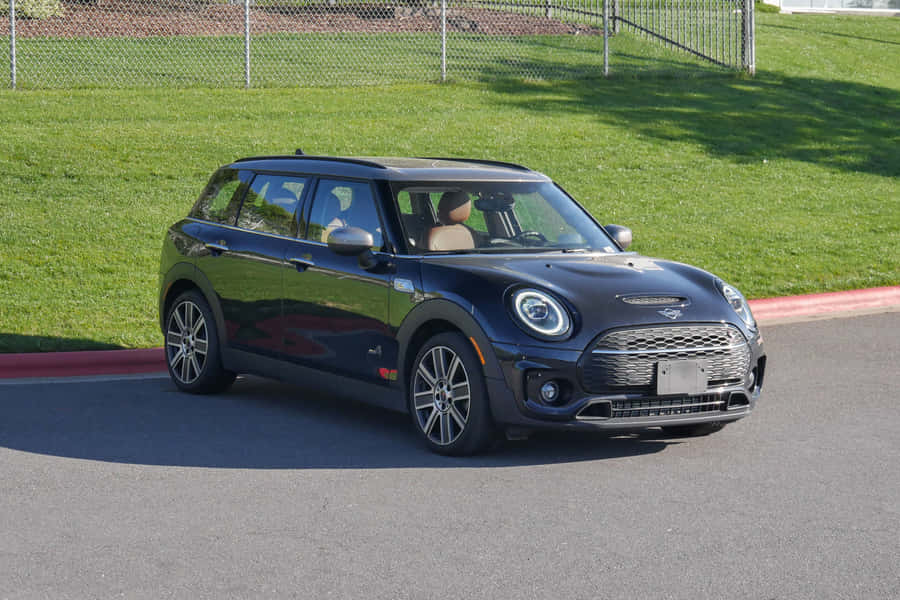 Mini Cooper S Clubman All4 Showcased In Action Wallpaper