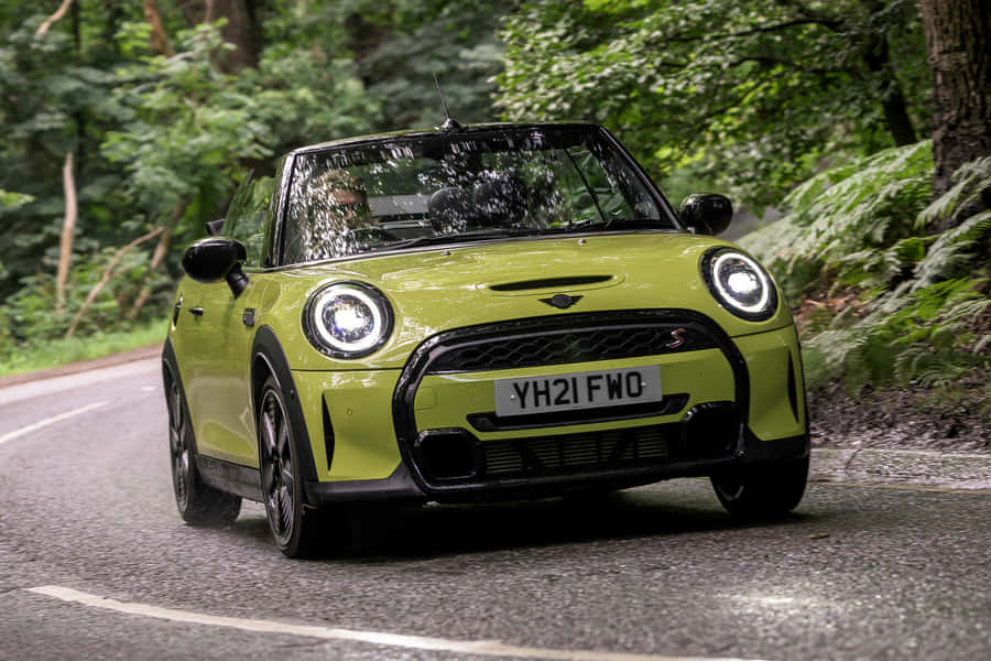 Mini Cooper S Convertible – Exhilarating Open-air Adventure Wallpaper