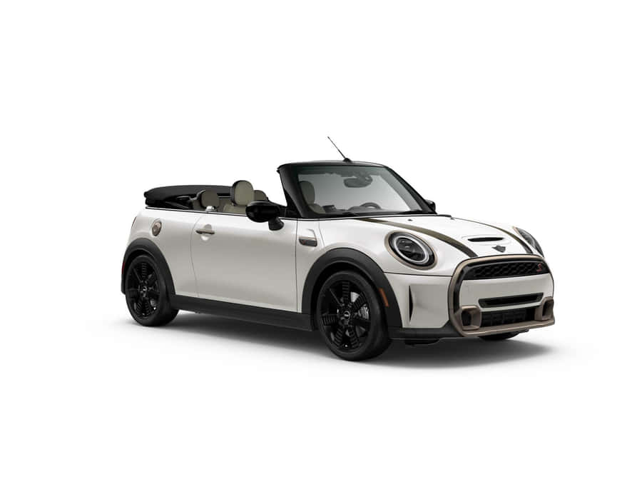 Mini Cooper S Convertible - Experience The Thrill Of Open-air Driving Wallpaper