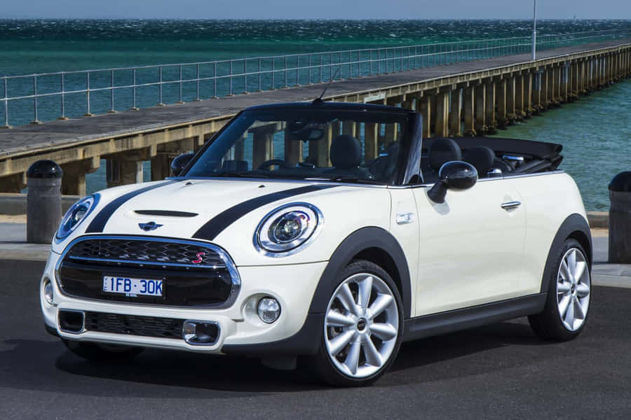 Mini Cooper S Convertible - Stylish Driving Adventure Wallpaper