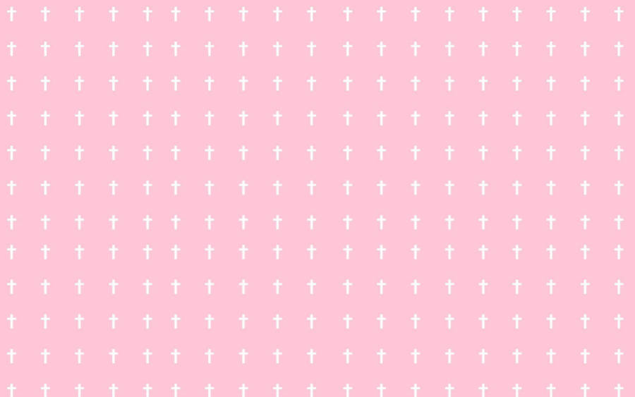 Mini Cross Aesthetic Pattern Wallpaper