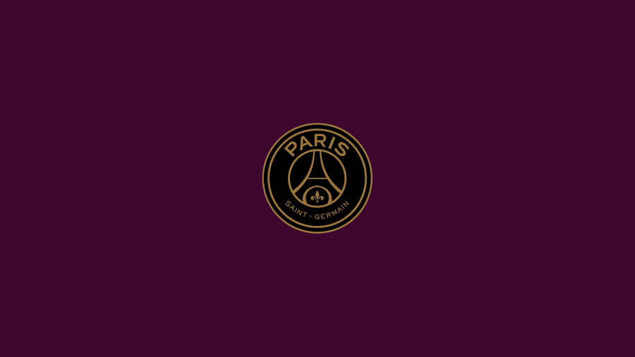 Minimal Purple Psg Logo Wallpaper