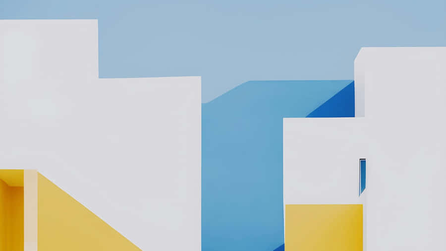 Minimalist Abstract Geometric Shapes Wallpaper